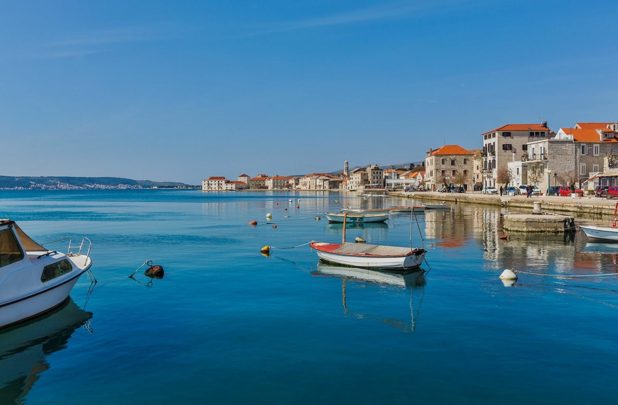 Luxury Apartments Perko Kastela Bagian luar foto